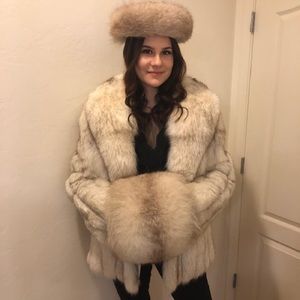 Vintage Fox Fur Jacket